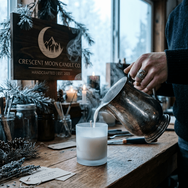 Artisanal pouring process